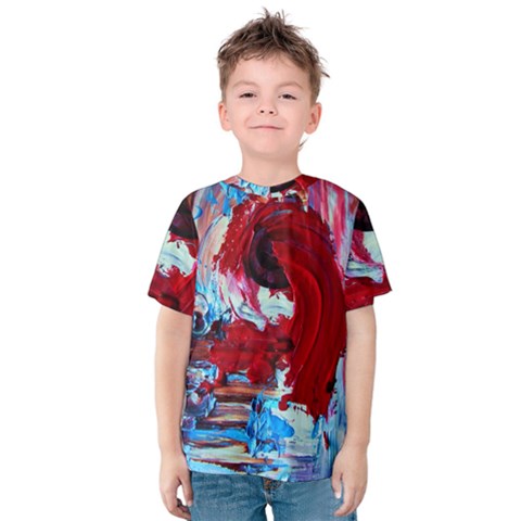 Point Of View-1-1 Kids  Cotton Tee by bestdesignintheworld