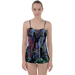 Hot Day In Dallas 53 Babydoll Tankini Set by bestdesignintheworld