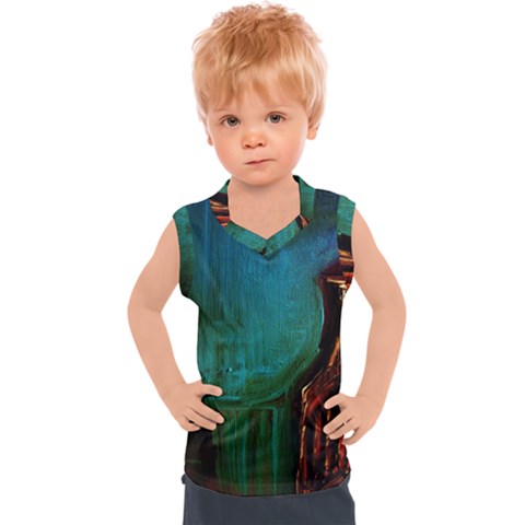 Ceramics Of Ancient Land 10 Kids  Sport Tank Top by bestdesignintheworld