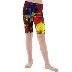 Balboa   Islnd On A Snd 5 Kids  Mid Length Swim Shorts by bestdesignintheworld