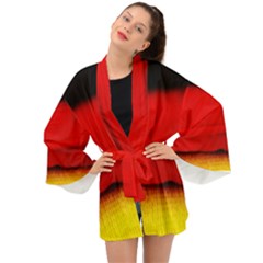 Colors And Fabrics 7 Long Sleeve Kimono