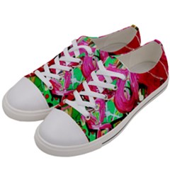 Flamingo   Child Of Dawn 9 Women s Low Top Canvas Sneakers by bestdesignintheworld