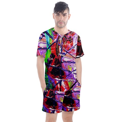 Depression 6 Men s Mesh Tee And Shorts Set by bestdesignintheworld