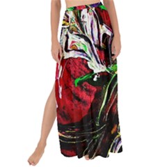 Lillies In The Terracotta Vase 3 Maxi Chiffon Tie-up Sarong