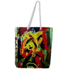 1 Full Print Rope Handle Tote (large) by bestdesignintheworld