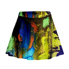 I Wonder 1 Mini Flare Skirt by bestdesignintheworld