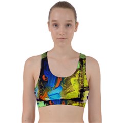 I Wonder 1 Back Weave Sports Bra by bestdesignintheworld