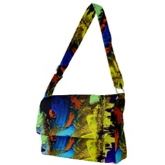 I Wonder 1 Full Print Messenger Bag (l)