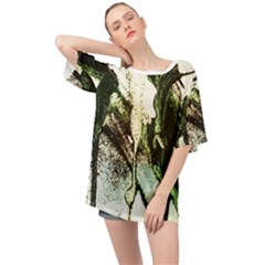 There Is No Promise Rain 4 Oversized Chiffon Top