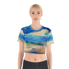 Skydiving 1 1 Cotton Crop Top by bestdesignintheworld