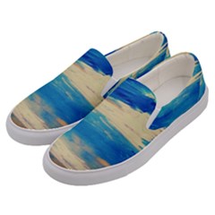 Skydiving 1 1 Men s Canvas Slip Ons by bestdesignintheworld