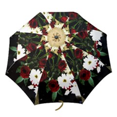 Roses 1 2 Folding Umbrellas by bestdesignintheworld
