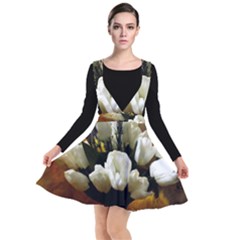 Tulips 1 3 Plunge Pinafore Dress by bestdesignintheworld