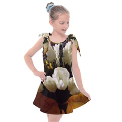 Tulips 1 3 Kids  Tie Up Tunic Dress by bestdesignintheworld