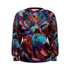 Seamless Abstract Colorful Tile Women s Sweatshirt