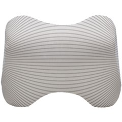 Pattern Background Monochrome Head Support Cushion by HermanTelo