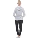 Pattern Background Monochrome Women s Overhead Hoodie View2