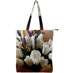 Tulips 1 3 Double Zip Up Tote Bag by bestdesignintheworld