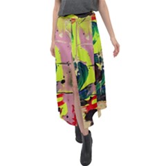 Deep Soul 1 1 Velour Split Maxi Skirt by bestdesignintheworld