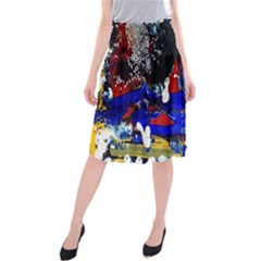 Holidays 1 1 Midi Beach Skirt by bestdesignintheworld