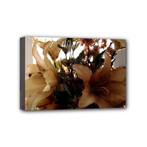 Lilies 1 1 Mini Canvas 6  X 4  (stretched) by bestdesignintheworld