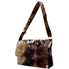 Lilies 1 1 Full Print Messenger Bag (l) by bestdesignintheworld