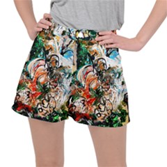 Lilies In A Vase 1 2 Ripstop Shorts by bestdesignintheworld