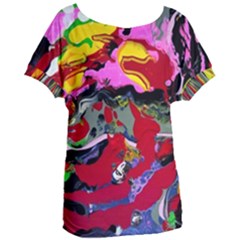 Faberge Chicken 1 1 Women s Oversized Tee