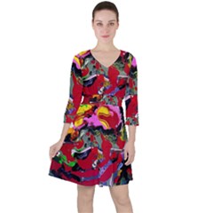 Faberge Chicken 1 1 Ruffle Dress