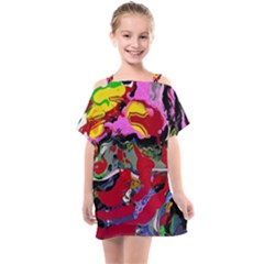 Faberge Chicken 1 1 Kids  One Piece Chiffon Dress