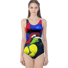 Japan Is So Close 1 1 One Piece Swimsuit by bestdesignintheworld