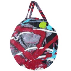 Pussy Butterfly 1 1 Giant Round Zipper Tote by bestdesignintheworld