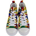 Africa As It Is 1 1 Women s Mid-Top Canvas Sneakers View1