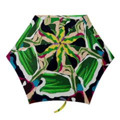 Mushroom,s Life Spin 1 1 Mini Folding Umbrellas by bestdesignintheworld