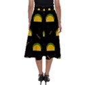 Festive Seamless Pattern With National Taco Food Perfect Length Midi Skirt View2