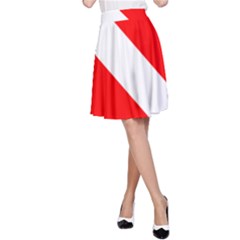 Diving Flag A-line Skirt by FlagGallery