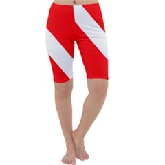 Diving Flag Cropped Leggings  by FlagGallery