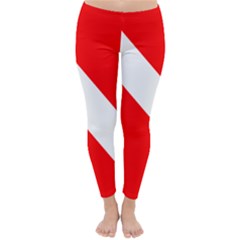 Diving Flag Classic Winter Leggings by FlagGallery