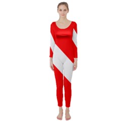 Diving Flag Long Sleeve Catsuit by FlagGallery
