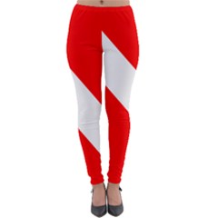 Diving Flag Lightweight Velour Leggings by FlagGallery