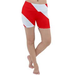 Diving Flag Lightweight Velour Yoga Shorts by FlagGallery