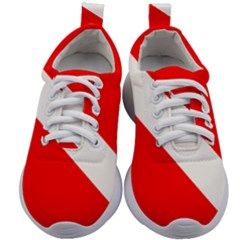 Diving Flag Kids Athletic Shoes by FlagGallery