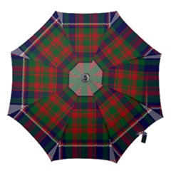 British Tartan Check Plaid Seamless Pattern Hook Handle Umbrellas (medium) by Wegoenart