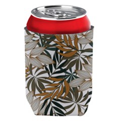 Trendy Seamless Tropical Pattern With Bright White Yellow Flowers Can Holder by Wegoenart