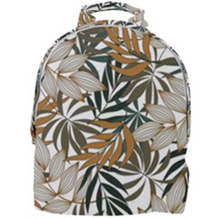 Trendy Seamless Tropical Pattern With Bright White Yellow Flowers Mini Full Print Backpack by Wegoenart