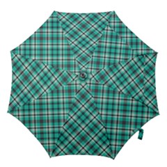 Tartan Scotland Seamless Plaid Pattern Vintage Check Color Square Geometric Texture Hook Handle Umbrellas (large) by Wegoenart