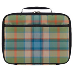 Tartan Scotland Seamless Plaid Pattern Vintage Check Color Square Geometric Texture Full Print Lunch Bag by Wegoenart