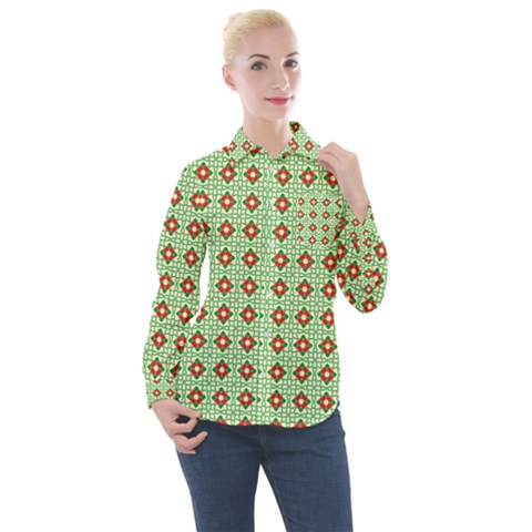 Df Bruce Willheard Women s Long Sleeve Pocket Shirt by deformigo