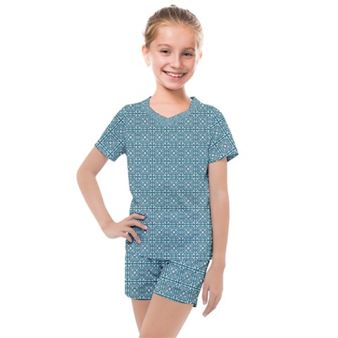 Df Tadeo Di Palma Kids  Mesh Tee And Shorts Set by deformigo