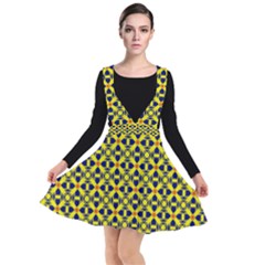 Df Sanhita Manjul Plunge Pinafore Dress by deformigo